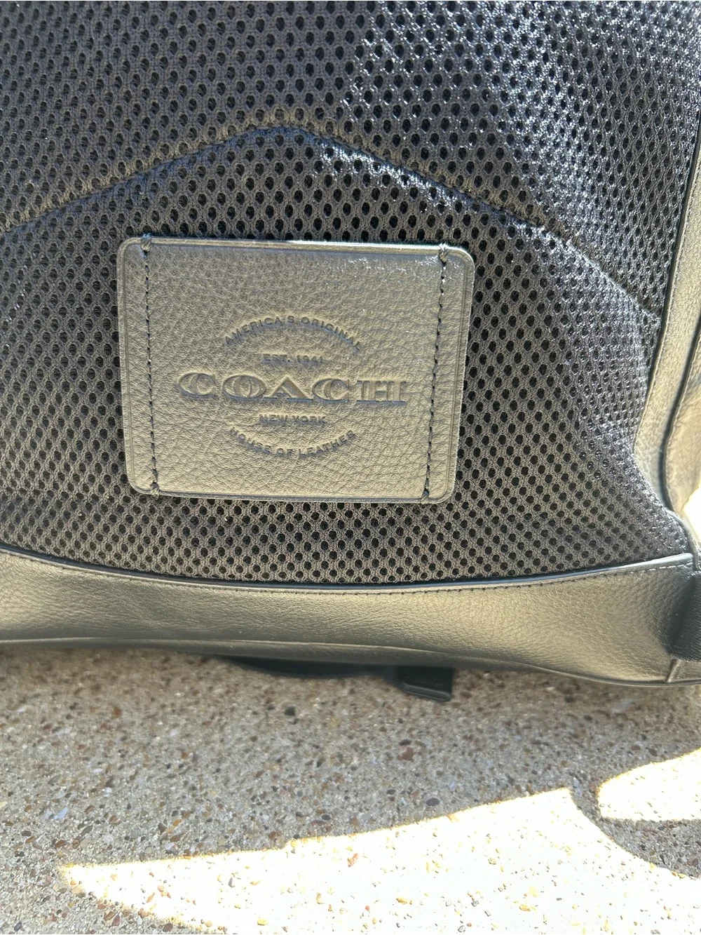 Coach Hudson backpack leather rucksack